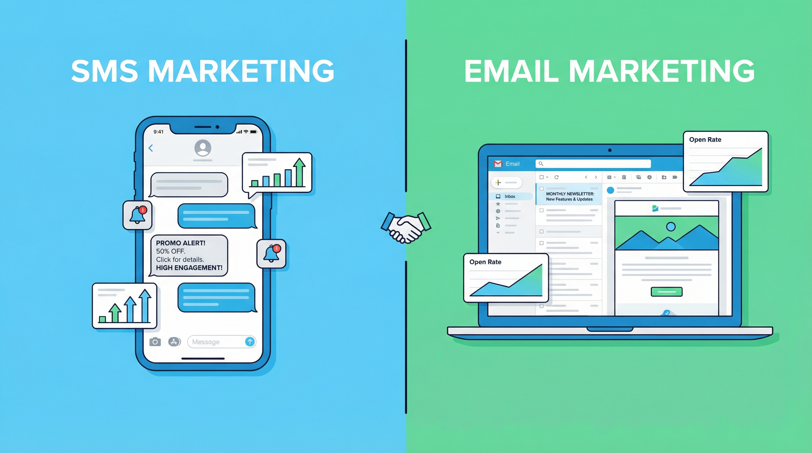 SMS Marketing Services vs Email Marketing: Which Channel Actually Wins in 2026?