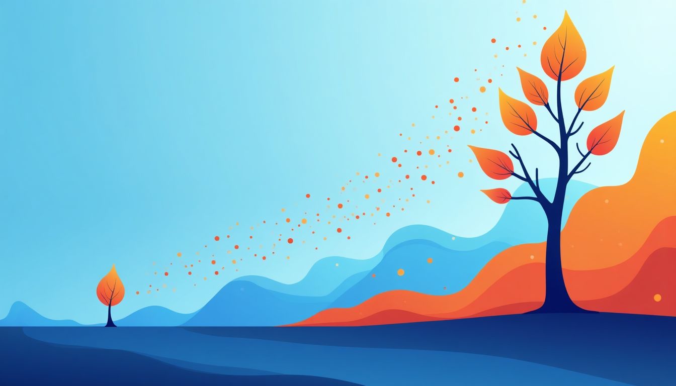 Growth visualization showing exponential scaling